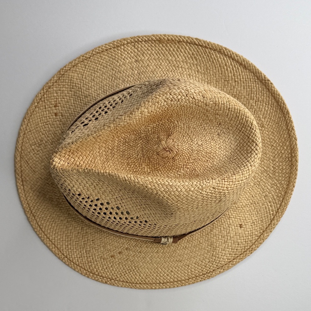 TOMMY BAHAMA Genuine Natural Straw Dorfman Pacific Hat TB26-TEA - Picture 2 of 7